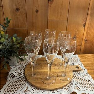 Princess House Heritage Champagne Flutes